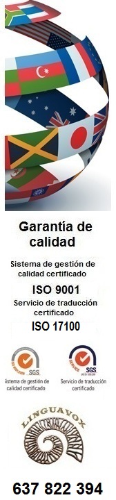 Servicio de traducción de alemán en San Vicente de Arévalo. Agencia de traducción LinguaVox, S.L.